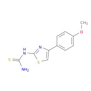 Thiourea, [4-(4-methoxyphenyl)-2-thiazolyl]-