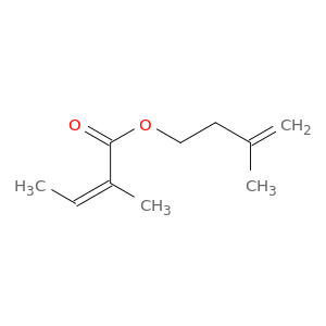 3-甲基-3-丁烯-1-基(2Z)-2-甲基-2-丁酸盐