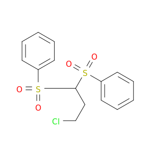Benzene, 1,1'-[(3-chloropropylidene)bis(sulfonyl)]bis-