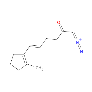 5-Hexen-2-one, 1-diazo-6-(2-methyl-1-cyclopenten-1-yl)-, (E)-