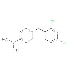 Benzenamine, 4-[(2,6-dichloro-3-pyridinyl)methyl]-N,N-dimethyl-