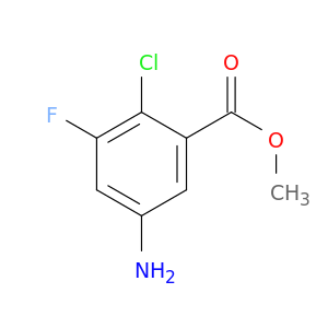 methyl 5-amino-2-chloro-3-fluorobenzoate