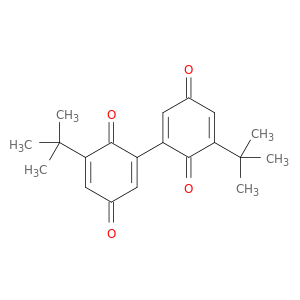 [Bi-1,4-cyclohexadien-1-yl]-3,3',6,6'-tetrone,5,5'-bis(1,1-dimethylethyl)-