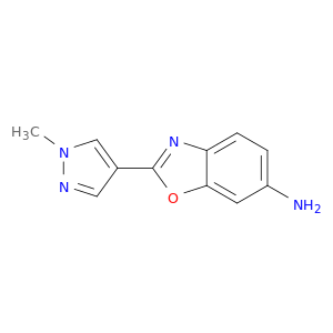 2-(1-Methyl-1H-pyrazol-4-yl)-1,3-benzoxazol-6-amine