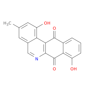 Benzo[b]phenanthridine-7,12-dione, 1,8-dihydroxy-3-methyl-