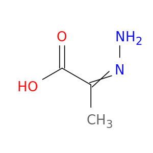 Propanoic acid, 2-hydrazono-