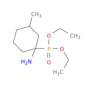 Phosphonic acid, (1-amino-3-methylcyclohexyl)-, diethyl ester