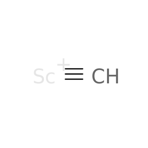 Scandium(1+), methylidyne-