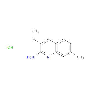 2-Amino-3-ethyl-7-methylquinoline hydrochloride