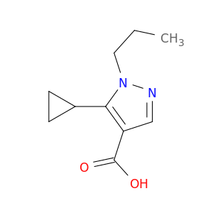 5-Cyclopropyl-1-propyl-1H-pyrazole-4-carboxylic acid