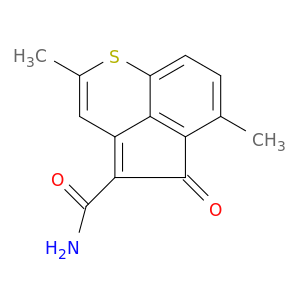 2,6-dimethyl-5-oxo-5h-cyclopenta[de]thiochromene-4-carboxamide