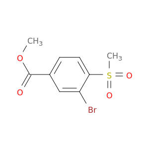 3-溴-4-甲砜基苯甲酸甲酯