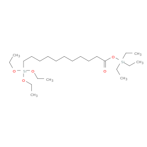 Undecanoic acid, 11-(triethoxysilyl)-, triethylsilyl ester