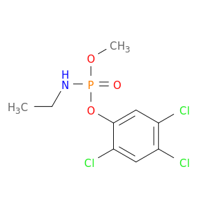 磷酰胺酸,N-乙基,2,4,5-三氯苯基酯