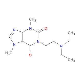 1-(2-(DIETHYLAMINO)ETHYL)THEOBROMINE