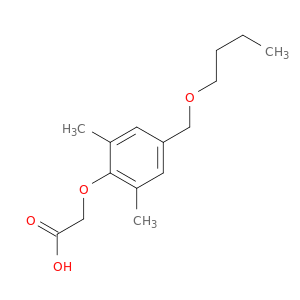 Acetic acid, [4-(butoxymethyl)-2,6-dimethylphenoxy]-