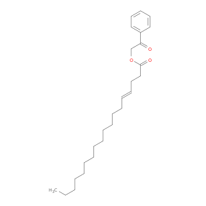 4-Octadecenoic acid, 2-oxo-2-phenylethyl ester, (E)-
