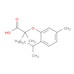 2-(2-异丙基-5-甲基-苯氧基)-2-甲基-丙酸