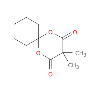 1,5-Dioxaspiro[5.5]undecane-2,4-dione, 3,3-dimethyl-