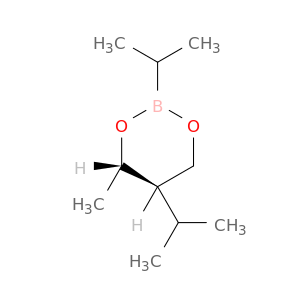 1,3,2-Dioxaborinane, 4-methyl-2,5-bis(1-methylethyl)-, trans-