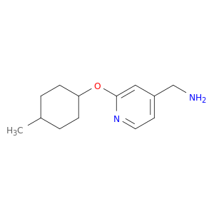 {2-[(4-Methylcyclohexyl)oxy]pyridin-4-yl}methanamine