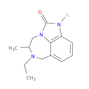 Imidazo[4,5,1-jk][1,4]benzodiazepin-2(1H)-one,6-ethyl-4,5,6,7-tetrahydro-5-methyl-