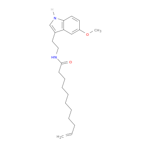 10-Undecenamide, N-[2-(5-methoxy-1H-indol-3-yl)ethyl]-