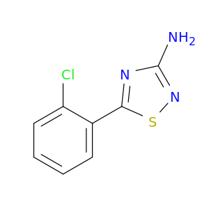 5-(2-chlorophenyl)-1,2,4-thiadiazol-3-amine