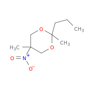 1,3-Dioxane,2,5-dimethyl-5-nitro-2-propyl-