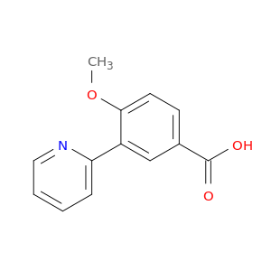4-Methoxy-3-(pyridin-2-yl)benzoic Acid