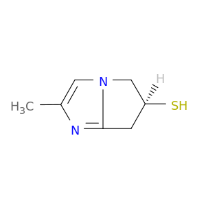 5H-Pyrrolo[1,2-a]imidazole-6-thiol, 6,7-dihydro-2-methyl-, (S)-