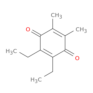2,5-Cyclohexadiene-1,4-dione, 2,3-diethyl-5,6-dimethyl-