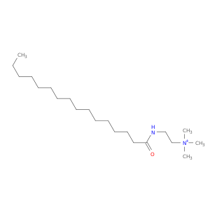 2-(hexadecanoylamino)ethyl-trimethyl-azanium