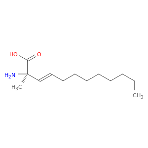3-Dodecenoic acid, 2-amino-2-methyl-, (2R,3E)-