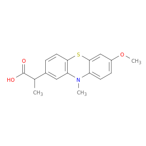 2-(7-methoxy-10-methyl-10h-phenothiazin-2-yl)propanoic acid
