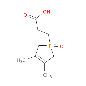 1H-Phosphole-1-propanoic acid, 2,5-dihydro-3,4-dimethyl-, 1-oxide