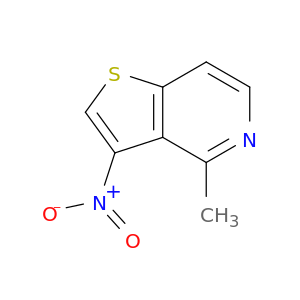 Thieno[3,2-c]pyridine,4-methyl-3-nitro-