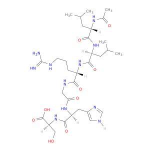 L-Serine, N-acetyl-L-leucyl-L-leucyl-L-arginylglycyl-L-histidyl-