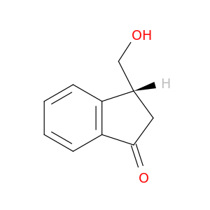 1H-Inden-1-one, 2,3-dihydro-3-(hydroxymethyl)-, (3R)-