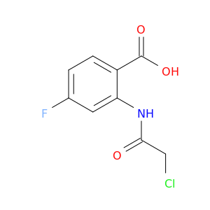 2-(2-Chloroacetamido)-4-fluorobenzoic Acid