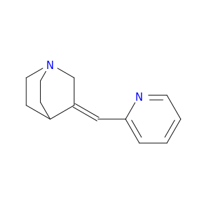 1-Azabicyclo[2.2.2]octane, 3-(2-pyridinylmethylene)-, (3Z)-