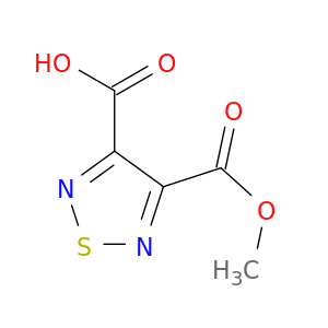 4-(methoxycarbonyl)-1,2,5-thiadiazole-3-carboxylic acid