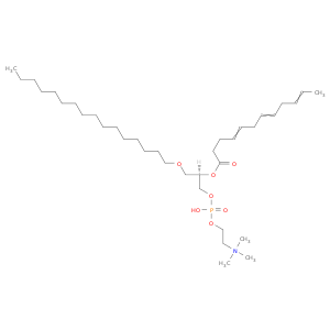 1-O-HEXADECYL-2-DOCOSAHEXAENOYL-SN-GLYCERO-3-PHOSPHOCHOLINE;C16-22:6 PC