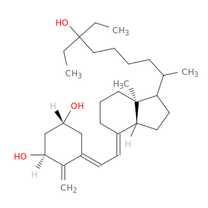 (1R,3S,5E)-5-[(2E)-2-[(3aR,7aS)-1-(7-ethyl-7-hydroxy-nonan-2-yl)-7a-methyl-2,3,3a,5,6,7-hexahydro-1H-inden-4-ylidene]ethylidene]-4-methylidene-cyclohexane-1,3-diol