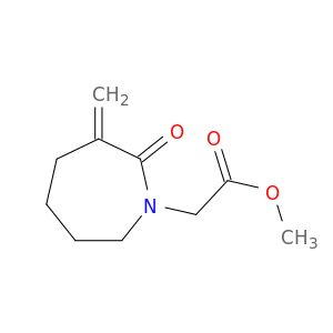 1H-Azepine-1-acetic acid, hexahydro-3-methylene-2-oxo-, methyl ester