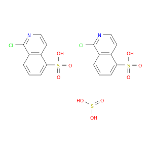 5-异喹啉磺酸,1-氯,亚硫酸盐(2：1)