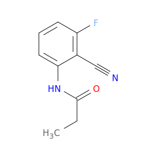 N-(2-Cyano-3-fluorophenyl)propanamide
