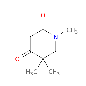 2,4-Piperidinedione, 1,5,5-trimethyl-
