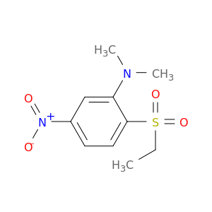 苯甲胺,2-(乙磺酰基)-N,N-二甲基-5-硝基-