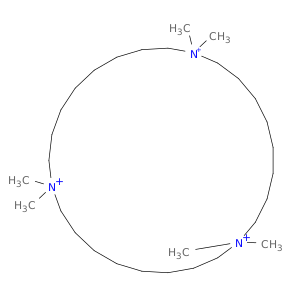 1,10,19-Triazoniacycloheptacosane, 1,1,10,10,19,19-hexamethyl-